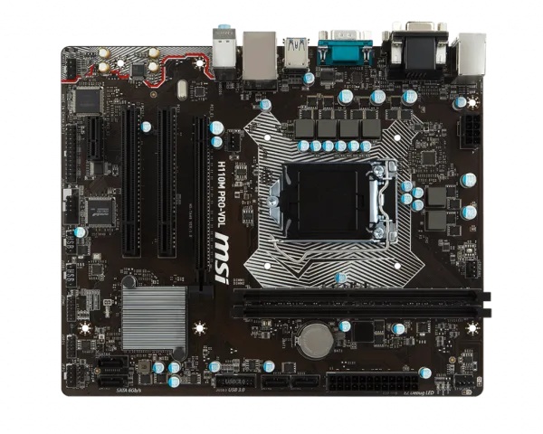 MSI H110M PRO-VDL LGA 1151 Soket Anakart