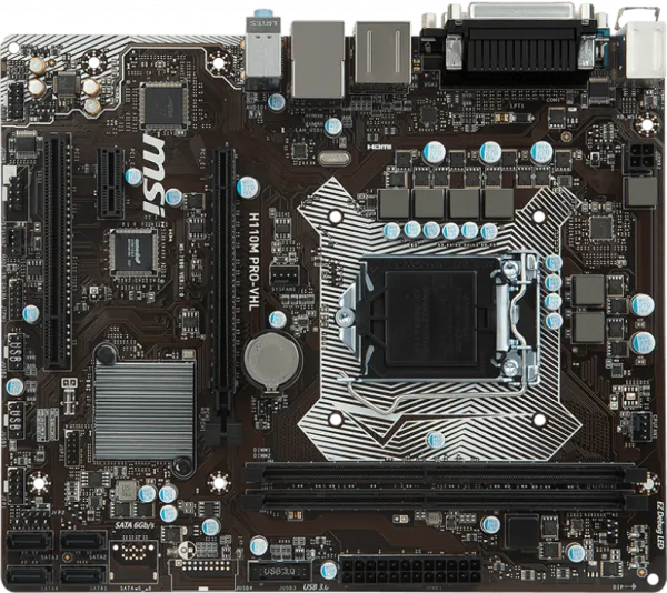 MSI H110M Pro-VHL LGA 1151 Soket Anakart