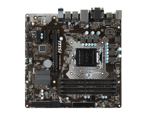 MSI H170M PRO-VDH LGA 1151 Soket Anakart