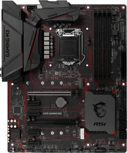 MSI H270 Gaming M3 LGA 1151 Soket Anakart