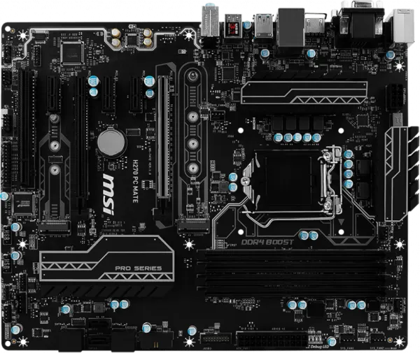 MSI H270 PC Mate LGA 1151 Soket Anakart