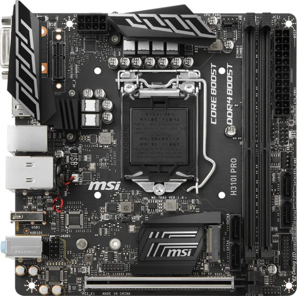 MSI H310I PRO LGA 1151 Soket Anakart