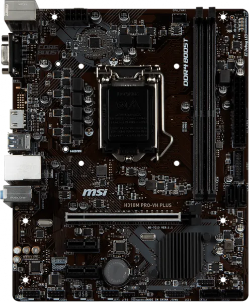 MSI H310M Pro-VH Plus DDR4 LGA 1151 Soket Anakart