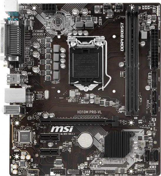 MSI H310M Pro-VL LGA 1151 Soket Anakart