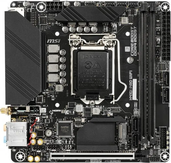 MSI H410I Pro WiFi LGA 1200 Soket Anakart