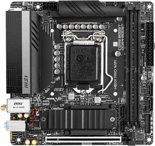 MSI H510I Pro WiFi LGA 1200 Soket Anakart