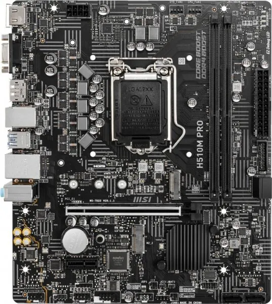 MSI H510M Pro LGA 1200 Soket Anakart