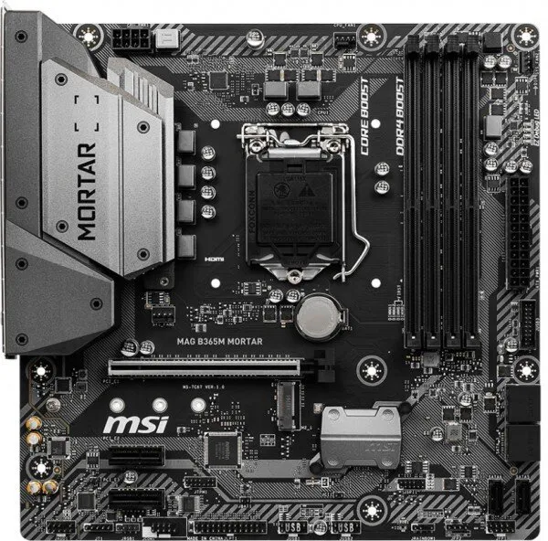 MSI MAG B365M Mortar LGA 1151 Soket Anakart