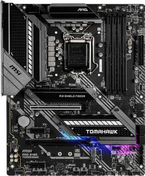 MSI MAG B460 Tomahawk LGA 1200 Soket Anakart