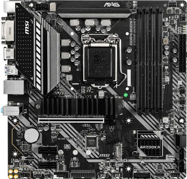 MSI MAG B460M Bazooka LGA 1200 Soket Anakart