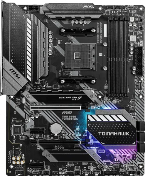 MSI MAG B550 Tomahawk AM4 Soket Anakart