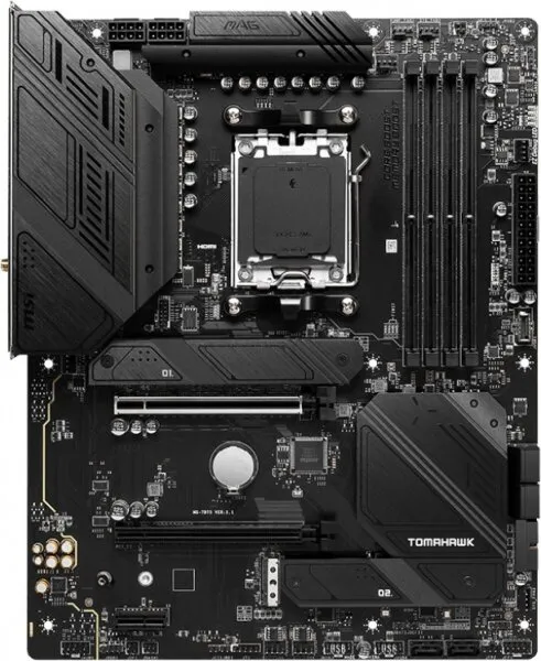 MSI MAG B650 Tomahawk WiFi AM5 (LGA 1718) Soket Anakart