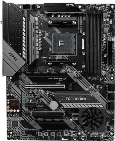 MSI MAG X570 Tomahawk Wi-Fi AM4 Soket Anakart