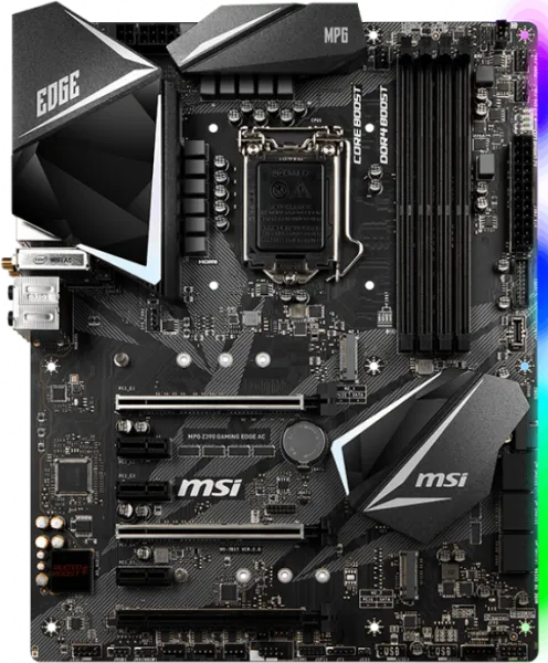 MSI MPG Z390 Gaming Edge AC LGA 1151 Soket Anakart