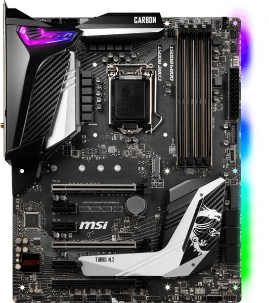 MSI MPG Z390 Gaming Pro Carbon AC Wi-Fi LGA 1151 Soket Anakart