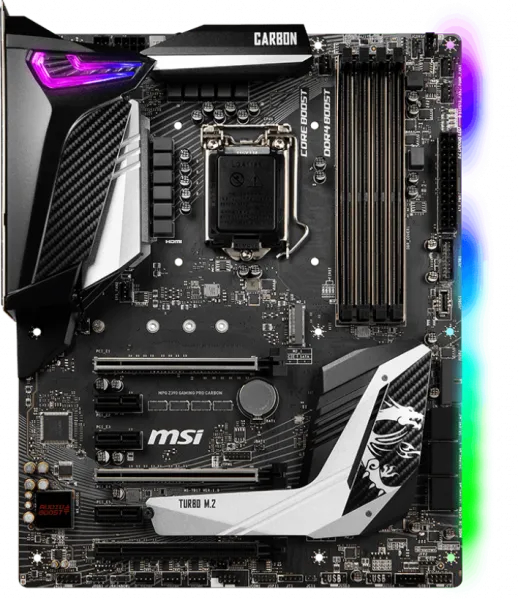 MSI MPG Z390 Gaming Pro Carbon LGA 1151 Soket Anakart