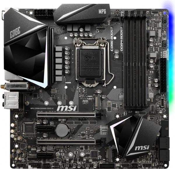 MSI MPG Z390M Gaming Edge AC LGA 1151 Soket Anakart