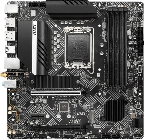 MSI Pro B660M-A WiFi DDR4 LGA 1700 Soket Anakart
