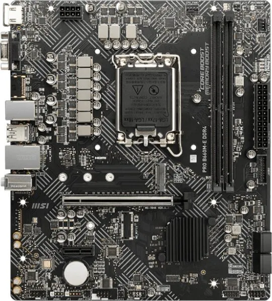 MSI Pro B660M-E DDR4 LGA 1700 Soket Anakart