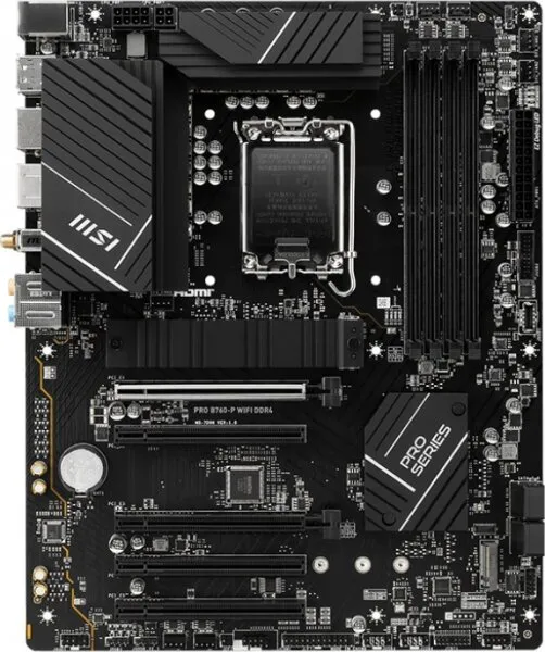 MSI Pro B760-P WiFi DDR4 LGA 1700 Soket Anakart