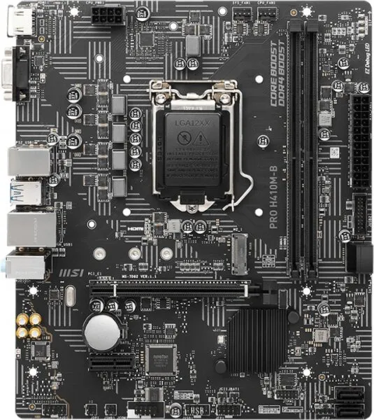 MSI Pro H410M-B LGA 1200 Soket Anakart