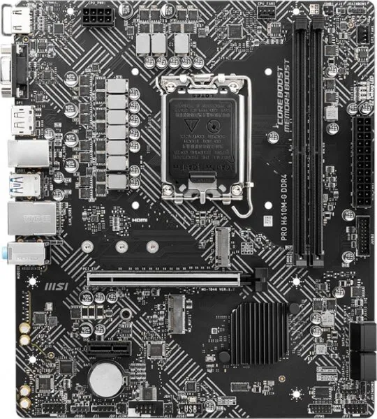 MSI Pro H610M-G DDR4 LGA 1700 Soket Anakart