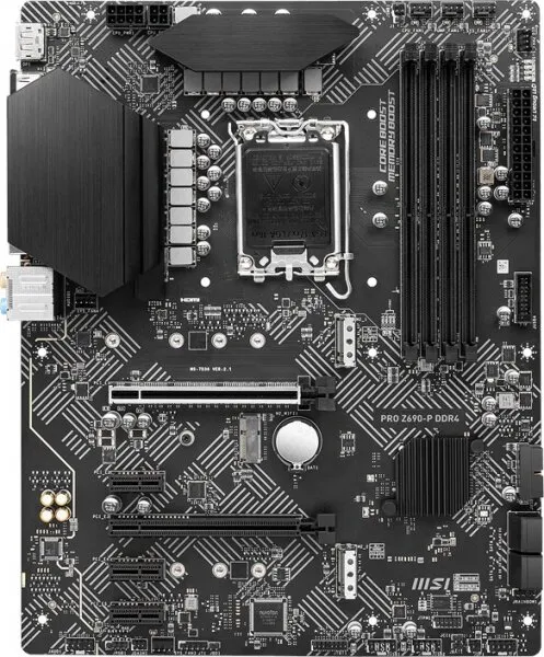 MSI Pro Z690-P DDR4 LGA 1700 Soket Anakart