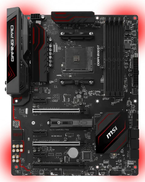 MSI X370 Gaming Pro AM4 Soket Anakart