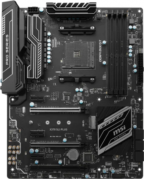 MSI X370 SLI Plus AM4 Soket Anakart