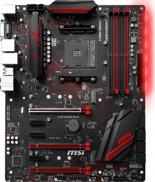 MSI X470 Gaming Plus AM4 Soket Anakart