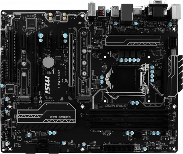 MSI Z270 PC Mate LGA 1151 Soket Anakart