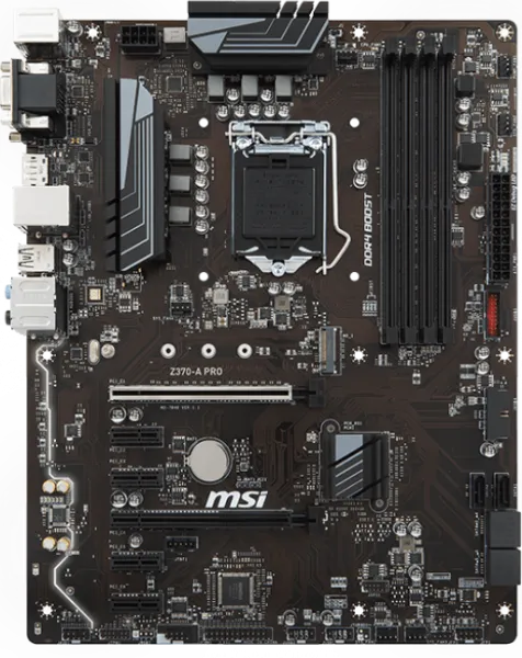MSI Z370-A PRO LGA 1151 Soket Anakart