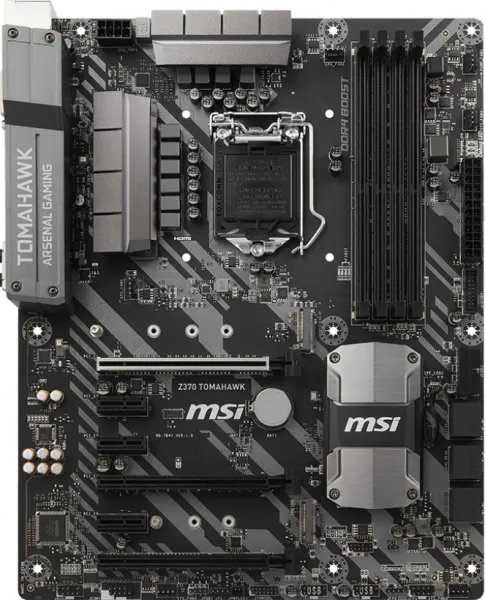 MSI Z370 Tomahawk LGA 1151 Soket Anakart