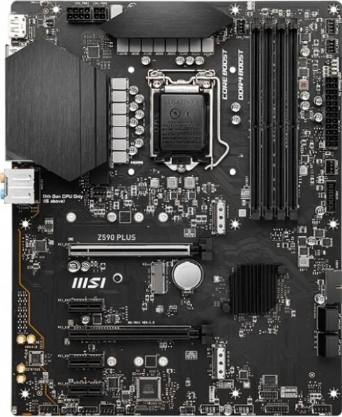 MSI Z590 Plus LGA 1200 Soket Anakart
