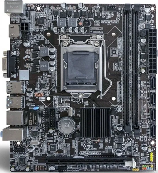 Turbox WorkProf R H110 LGA 1151 Soket Anakart