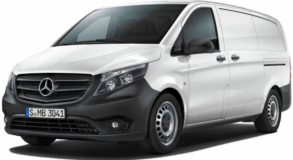 2017 Mercedes Vito Panelvan Ekstra Uzun 1.6 CDI 114 BG (2+1) Araba