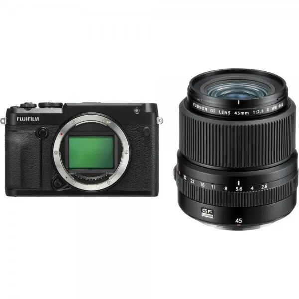 Fujifilm GFX 50R 45mm 45 mm Aynasız Fotoğraf Makinesi