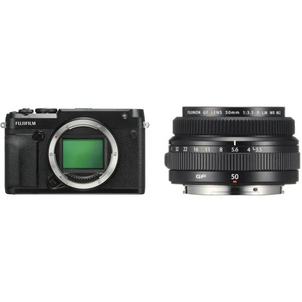 Fujifilm GFX 50R 50mm 50 mm Aynasız Fotoğraf Makinesi