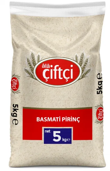Ala Çiftçi Basmati Pirinç 5 kg Bakliyat