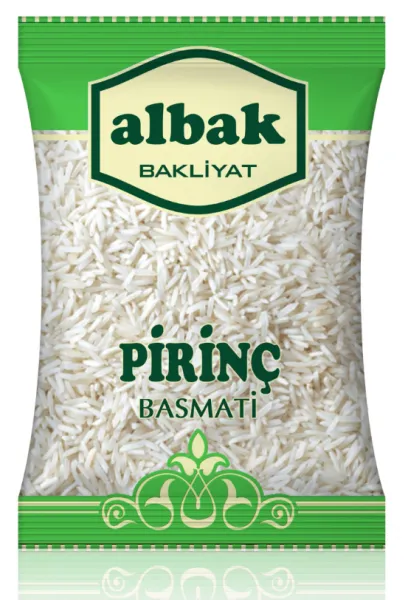 Albak Basmati Pirinç 1 kg Bakliyat