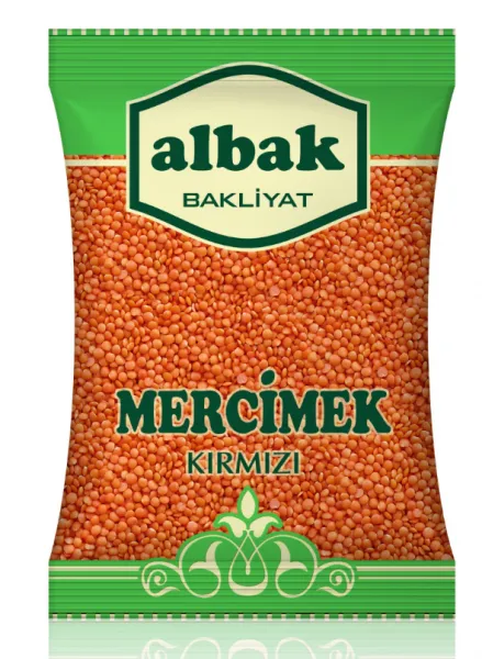 Albak Kırmızı Mercimek 5 kg Bakliyat