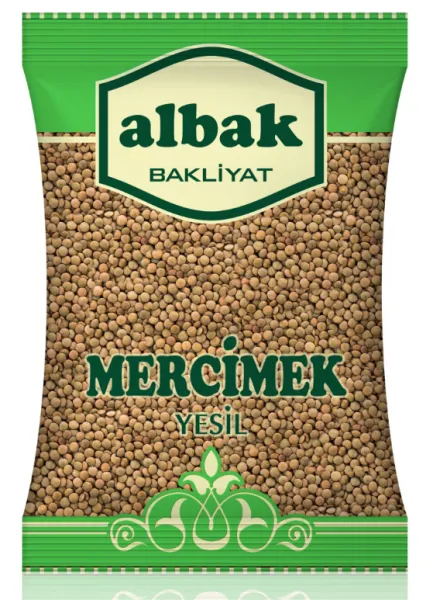 Albak Yeşil Mercimek 5 kg Bakliyat