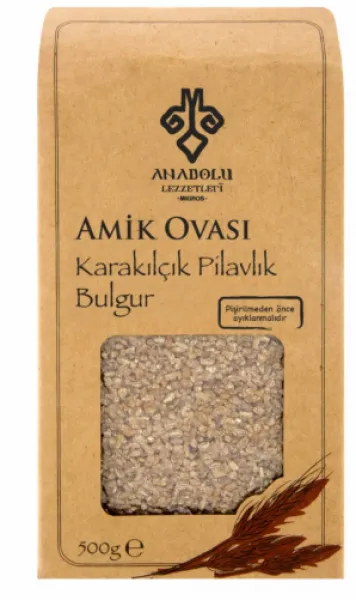 Anadolu Lezzetleri Amik Ovası Karakılçık Pilavlık Bulgur 500 gr Bakliyat