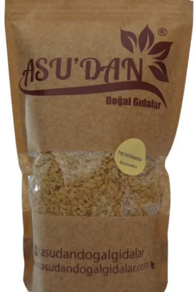 Asudan Doğal Gıdalar Taş Değirmen Köftelik Bulgur 500 gr Bakliyat