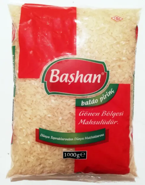 Başhan Gönen Baldo Pirinç 1 kg Bakliyat