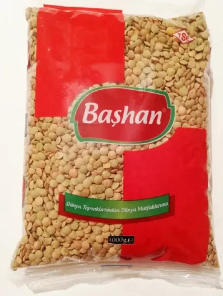 Başhan Yeşil Mercimek 1 kg Bakliyat