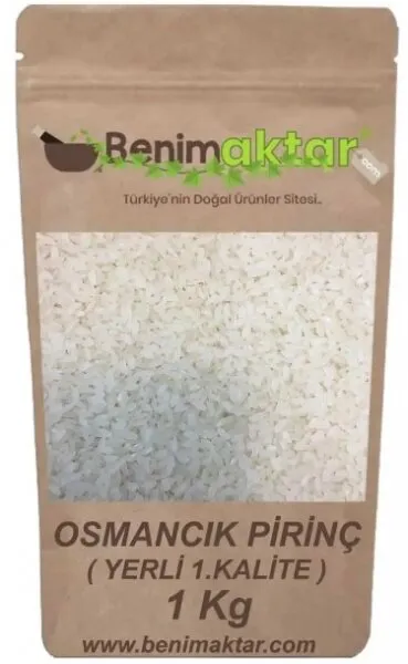 BenimAktar Osmancık Pirinç 1 kg Bakliyat