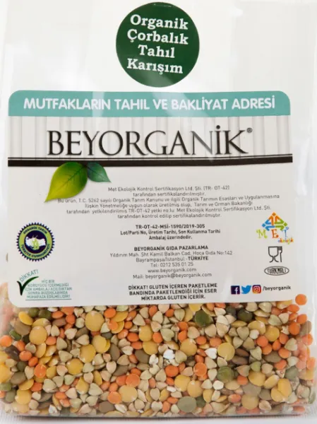 Beyorganik Organik Çorbalık Tahıl Karışımı Karabuğday 220 gr Bakliyat