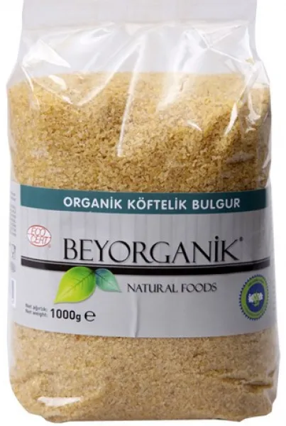 Beyorganik Organik Köftelik Bulgur 1 kg Bakliyat