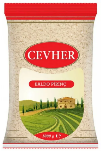 Cevher Baldo Pirinç 1 kg Bakliyat